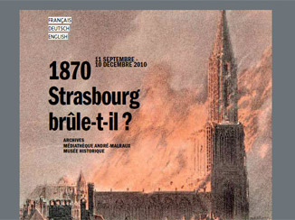 1870 Strasbourg brûle-t-il ?